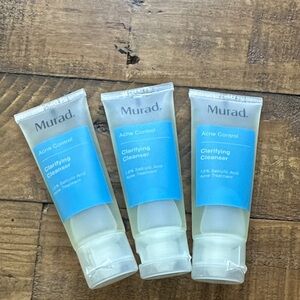 Bundle of 3 Murad Acne Control Clarifying Cleanser - 1.5% Salicylic acid